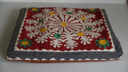 Patchwork Poetry Kantha Quilt