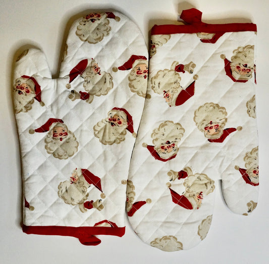 Ho Ho Hot Mitts Oven Mitts