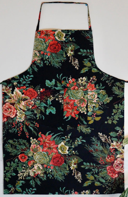 Midnight Roses Apron