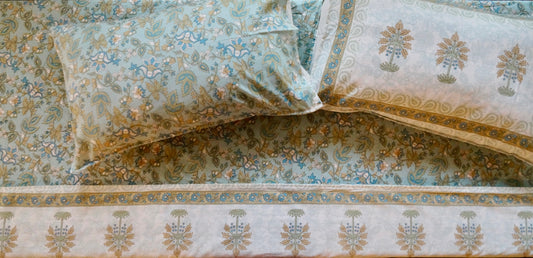 Blue Meadows Bedsheet Set