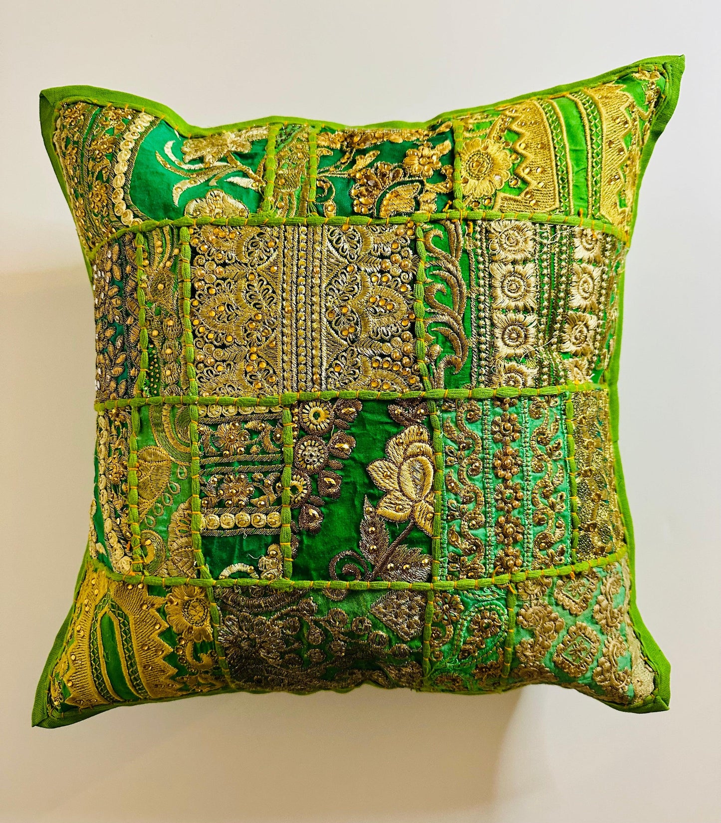 Evergreen Harmony Throw Pillow Cover